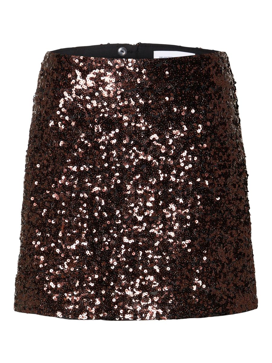 Sequin Mini Skirt - Selected Femme
