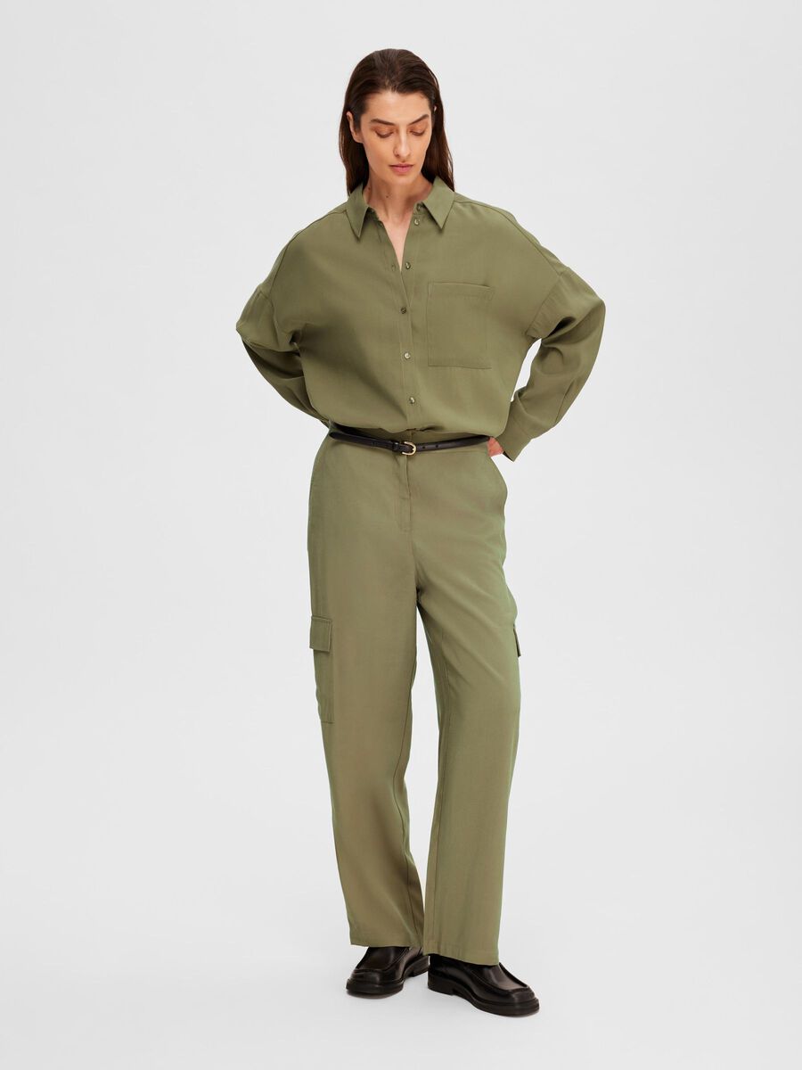 Emberly Cargo Trousers - Selected Femme