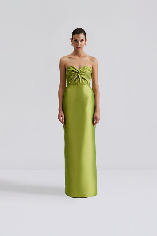 Haley Strapless Maxi Dress - Malina