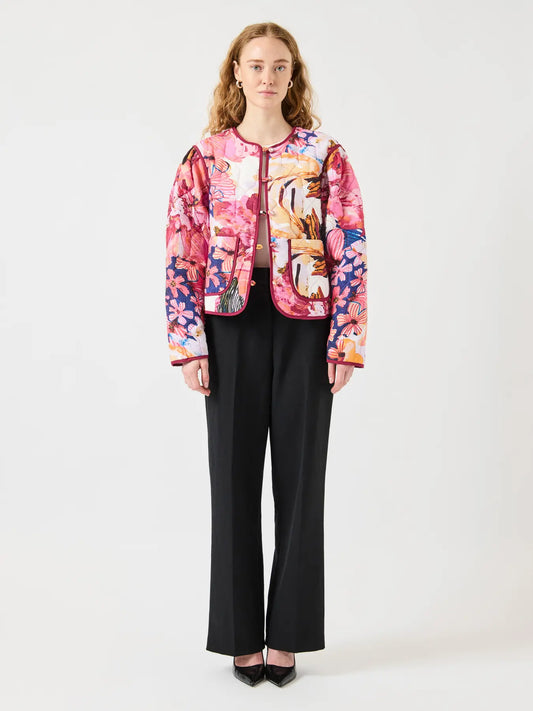 YASDELPHI QUILTED JACKET - YAS