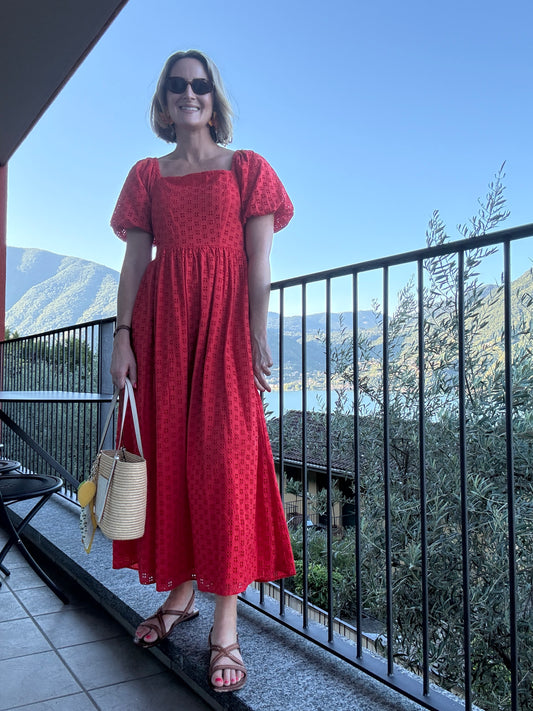 Broderie Dress - Selected Femme