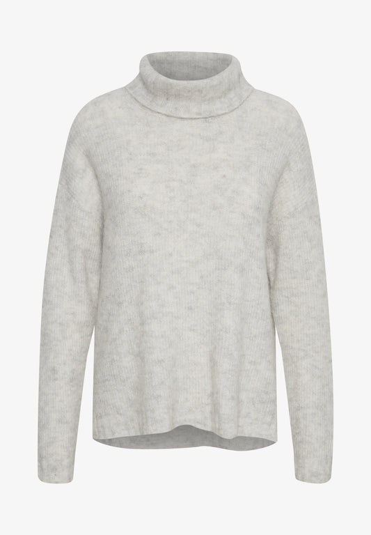 Knit Rollneck Grey - My Essential Wardrobe