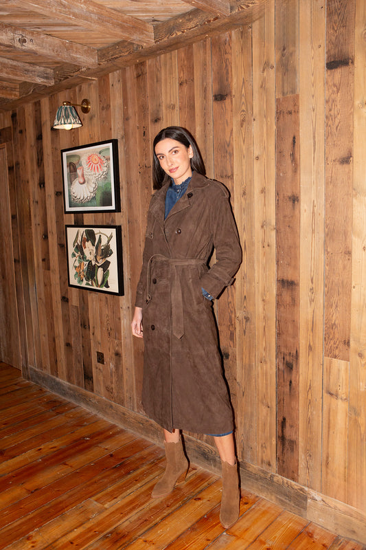 TARA SUEDE TRENCH - MY ESSENTIAL WARDROBE