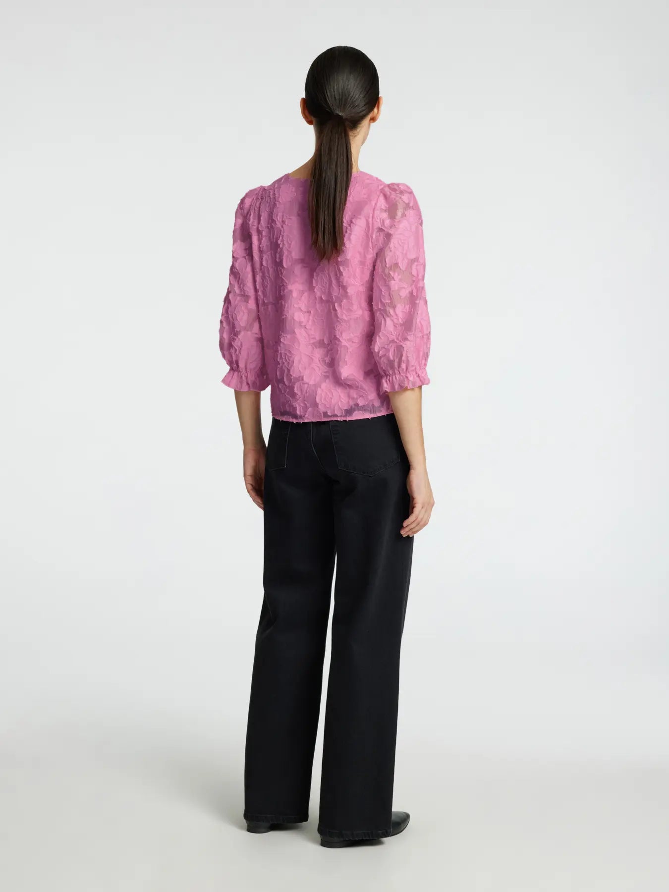 Cathi Sadie 3/4 Top - Selected Femme