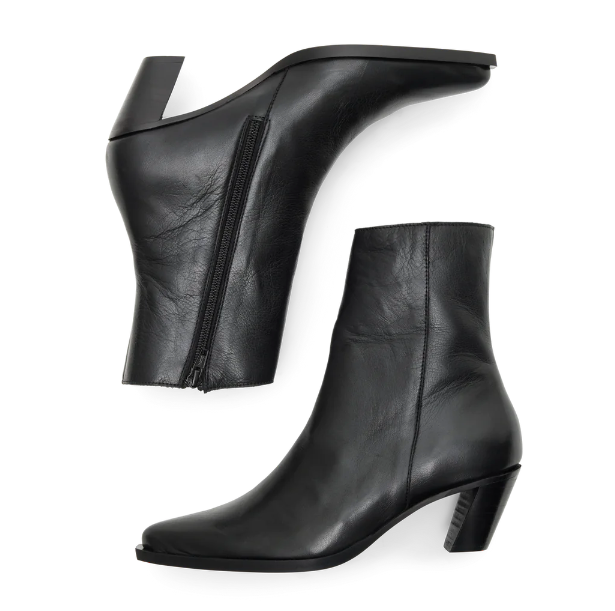 Stella Leather Boots - Selected Femme