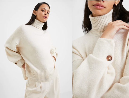 Kezia Recycled Roll Neck Jumper - French Connection