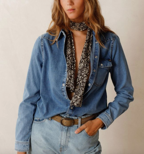 Vincente Neck Scarf - Indi & Cold