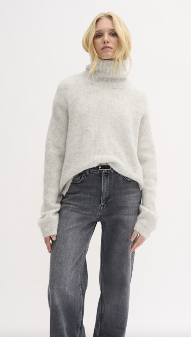 Knit Rollneck Grey - My Essential Wardrobe