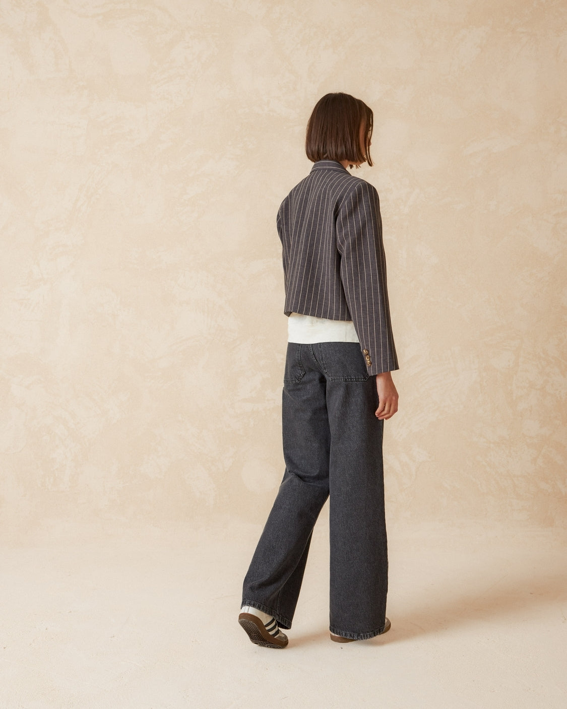 WIDE LEG DENIM PANTS - INDI&COLD