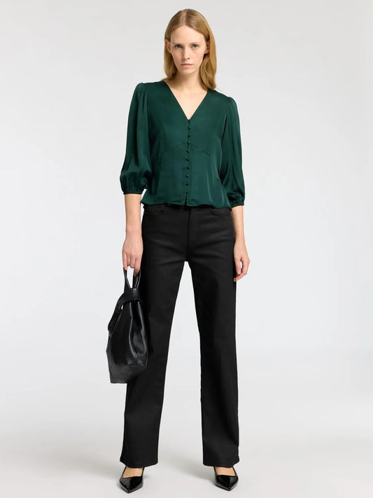 SLFJYLINE SATIN TOP - SELECTED FEMME