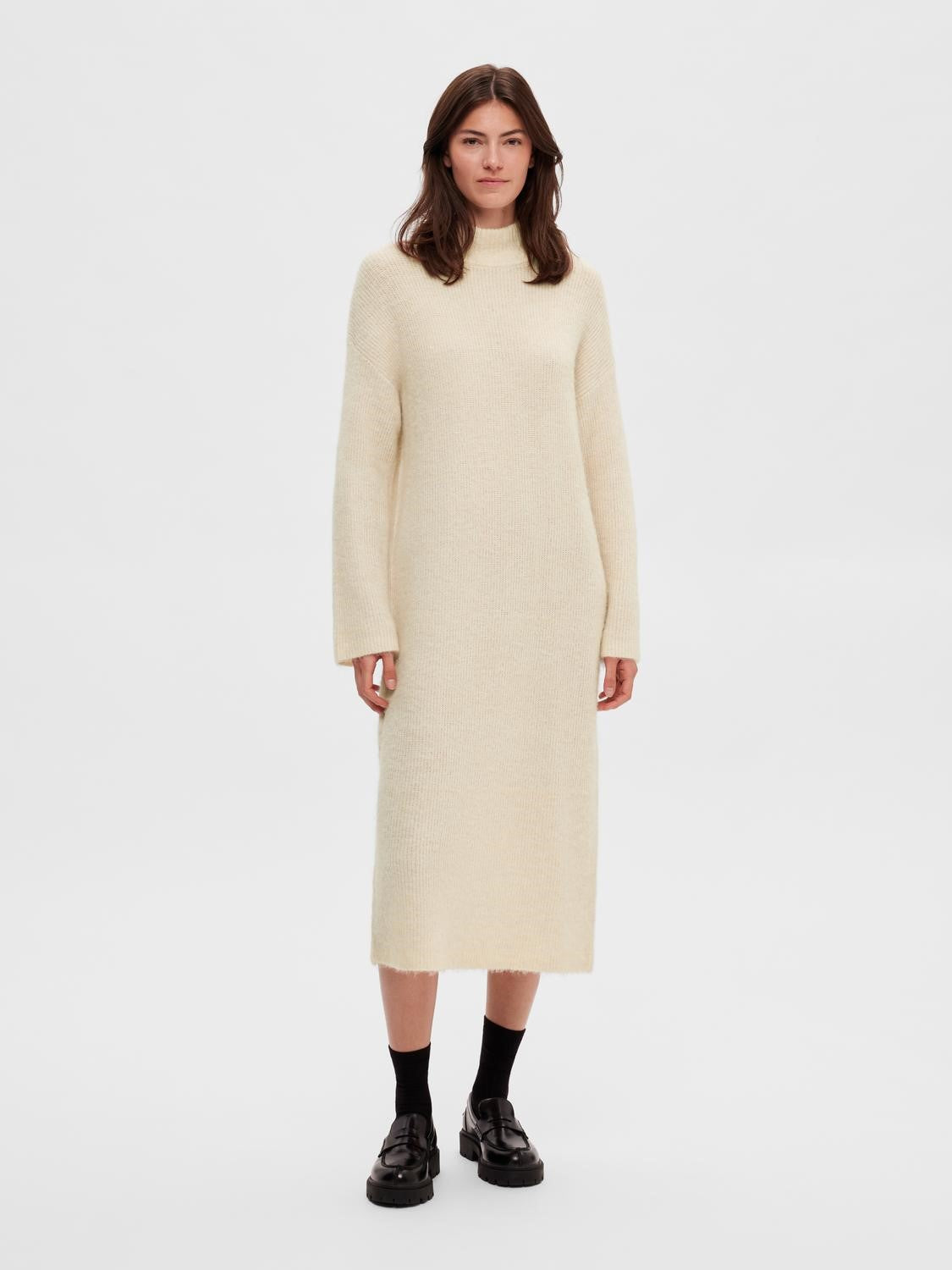 Maline Knitted Midi Dress - Selected Femme