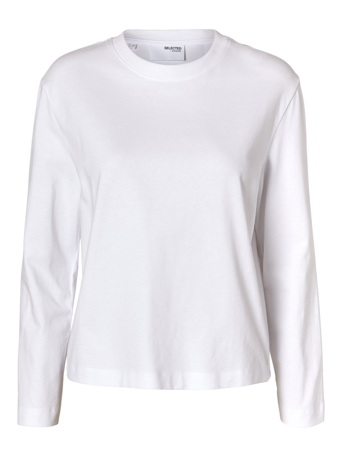 ESSENTIAL LS BOXY TEE - SELECTED FEMME