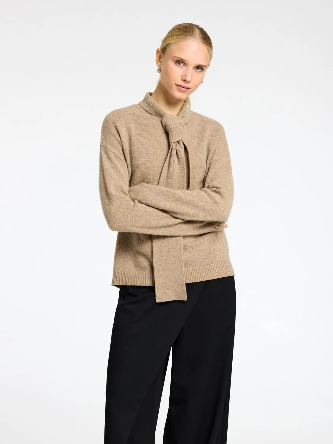 NUKKA KNIT SWEATER - SELECTED FEMME