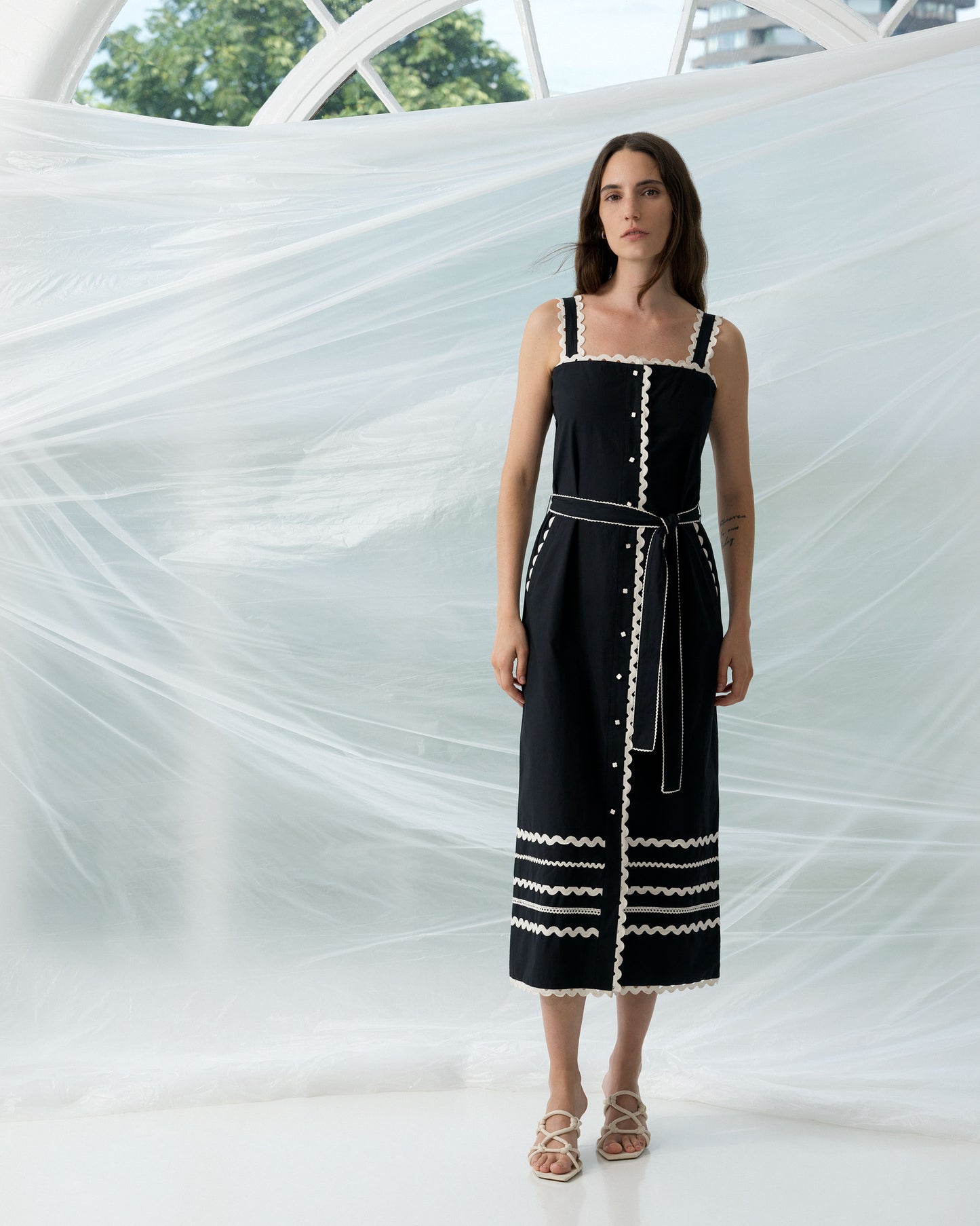 Cambria Ric Rac Dress - French Connection