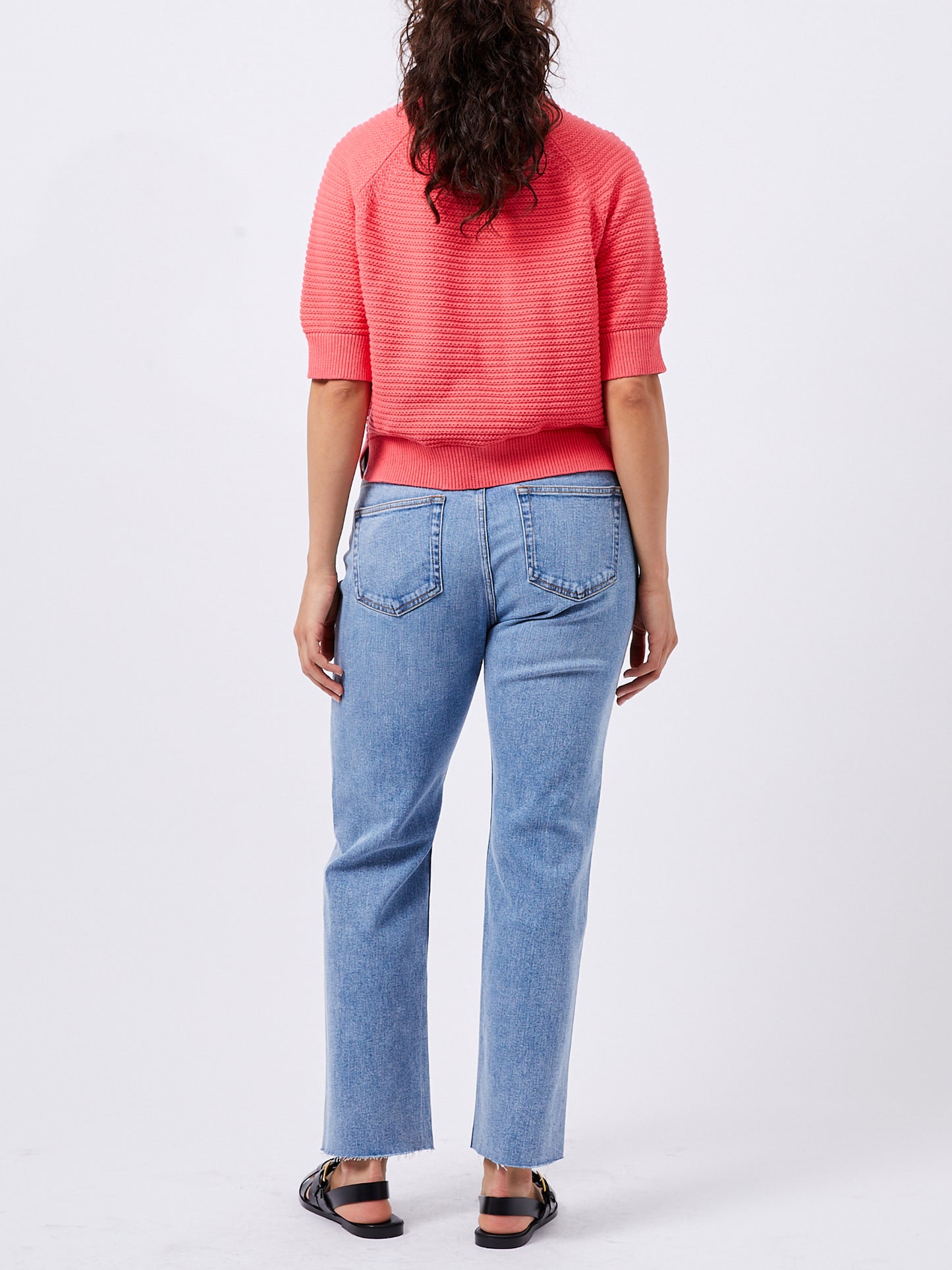 Lily High Neck Short Sleeve Knit - French Connection