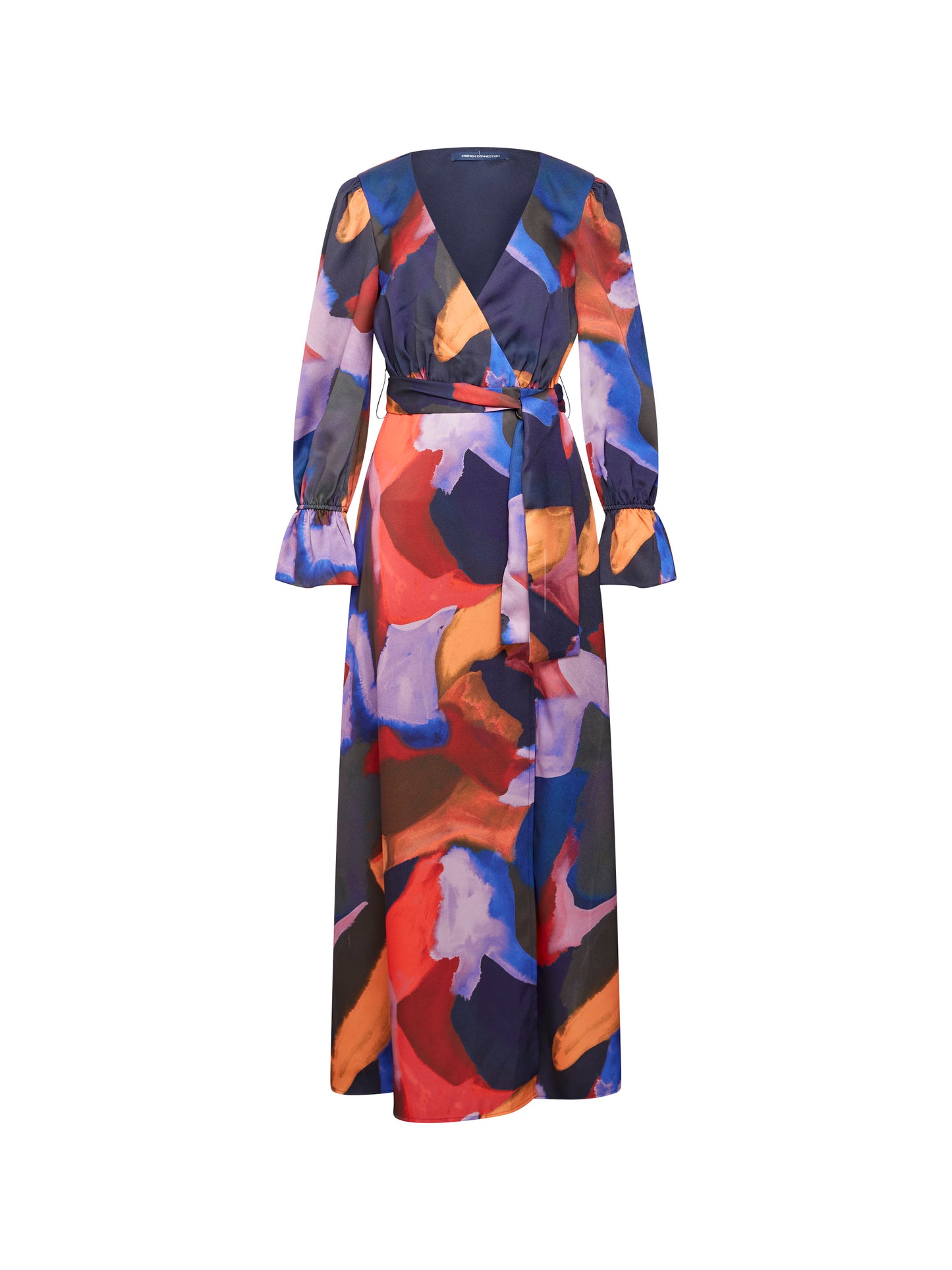 Isadora Drape Long Sleeve Maxi Dress - French Connection