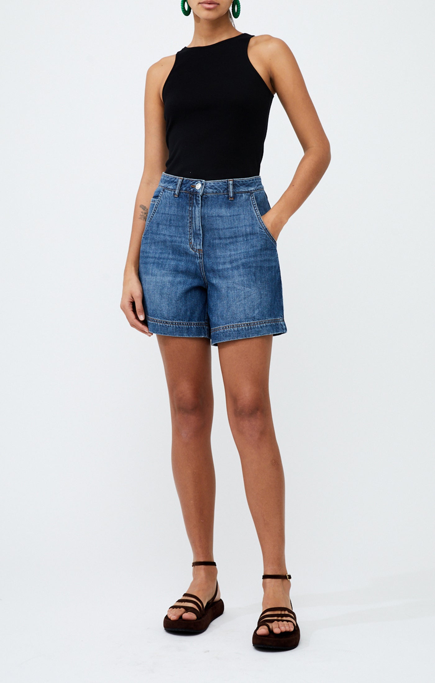 Finley Denim Shorts - French Connection