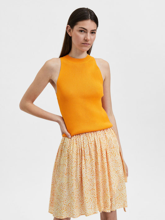 Sleeveless Knitted Top - Selected Femme