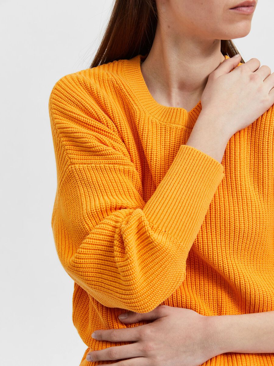 Relaxed Knitted Jumper - Selected Femme