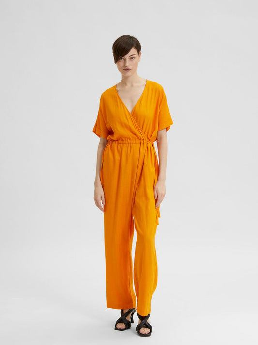 Linen blend jumpsuit - Selected Femme
