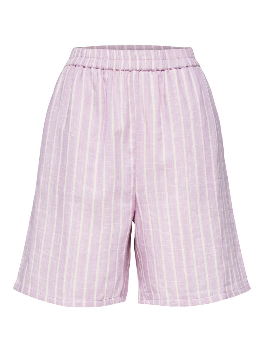Striped Shorts - Selected Femme