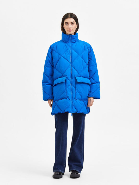 Quilted Puffer Jacket - Selected Femme