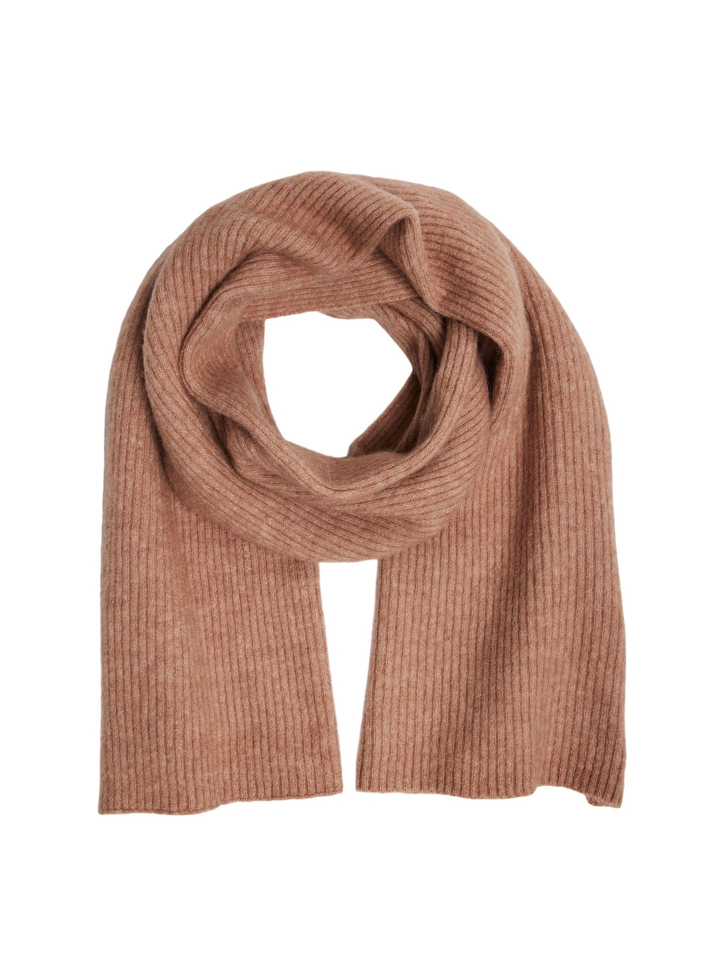 Knitted Scarf (Biscuit) - Selected Femme