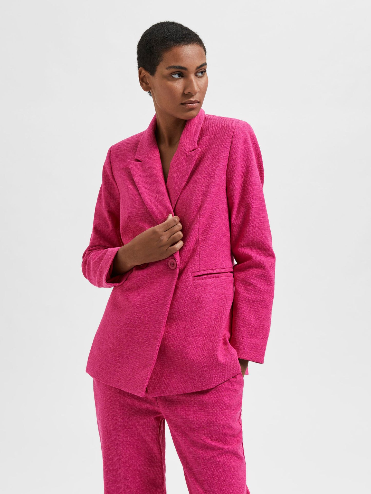 Pink Blazer - Selected Femme