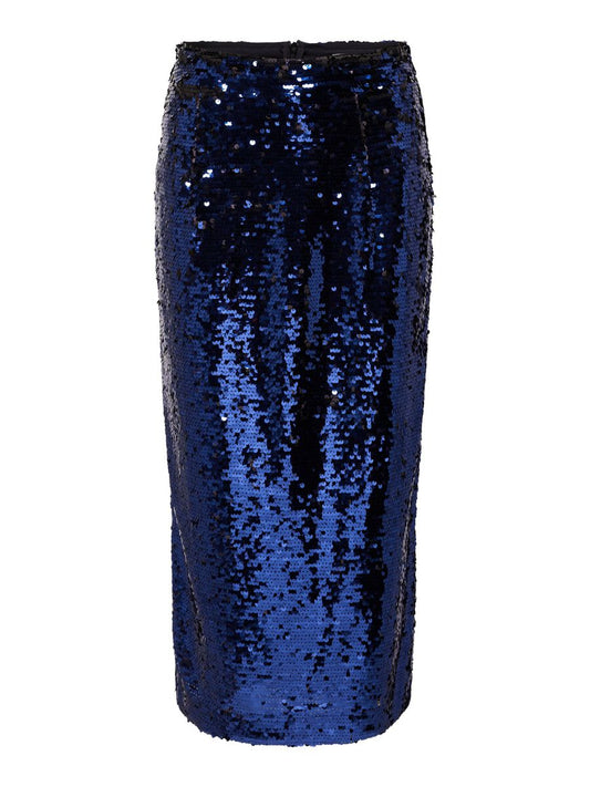 Sequin Midi Skirt - Selected Femme