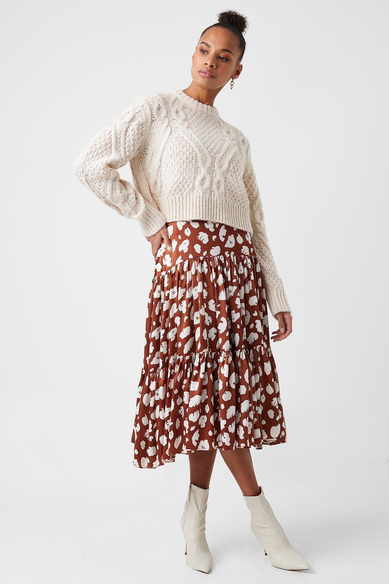 Aimee Tiered Skirt