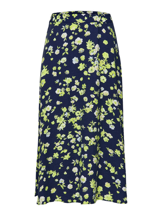 Floral Midi Skirt - Selected Femme