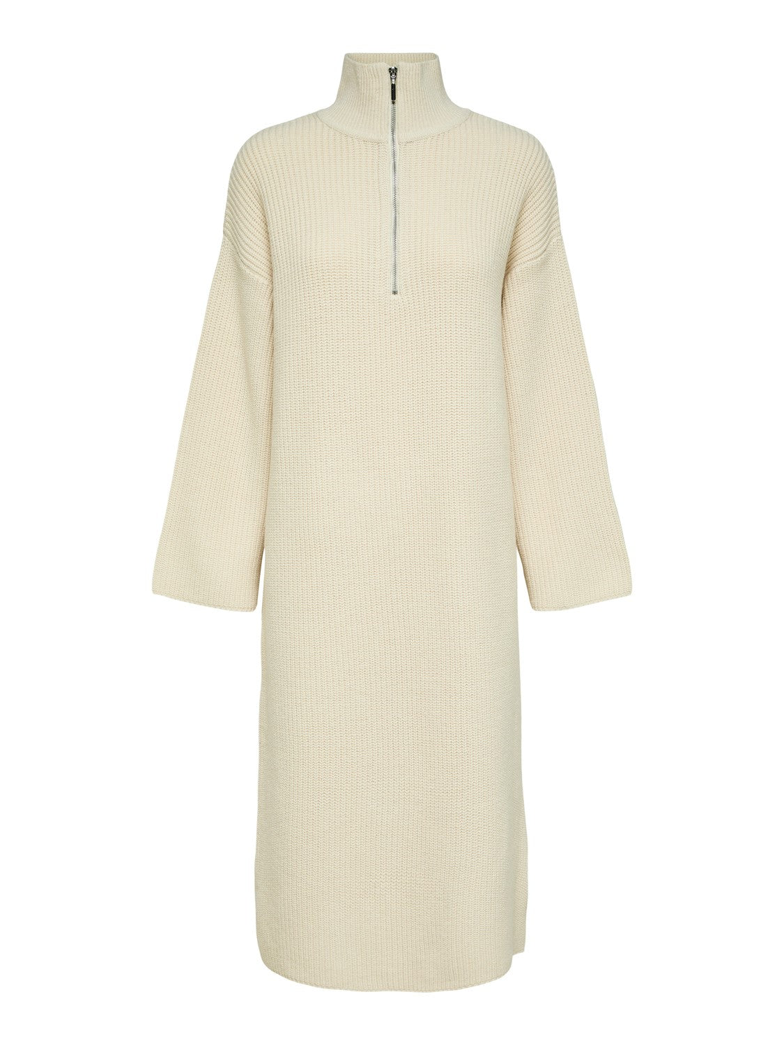 Half Zip Knit Dress - Selected Femme