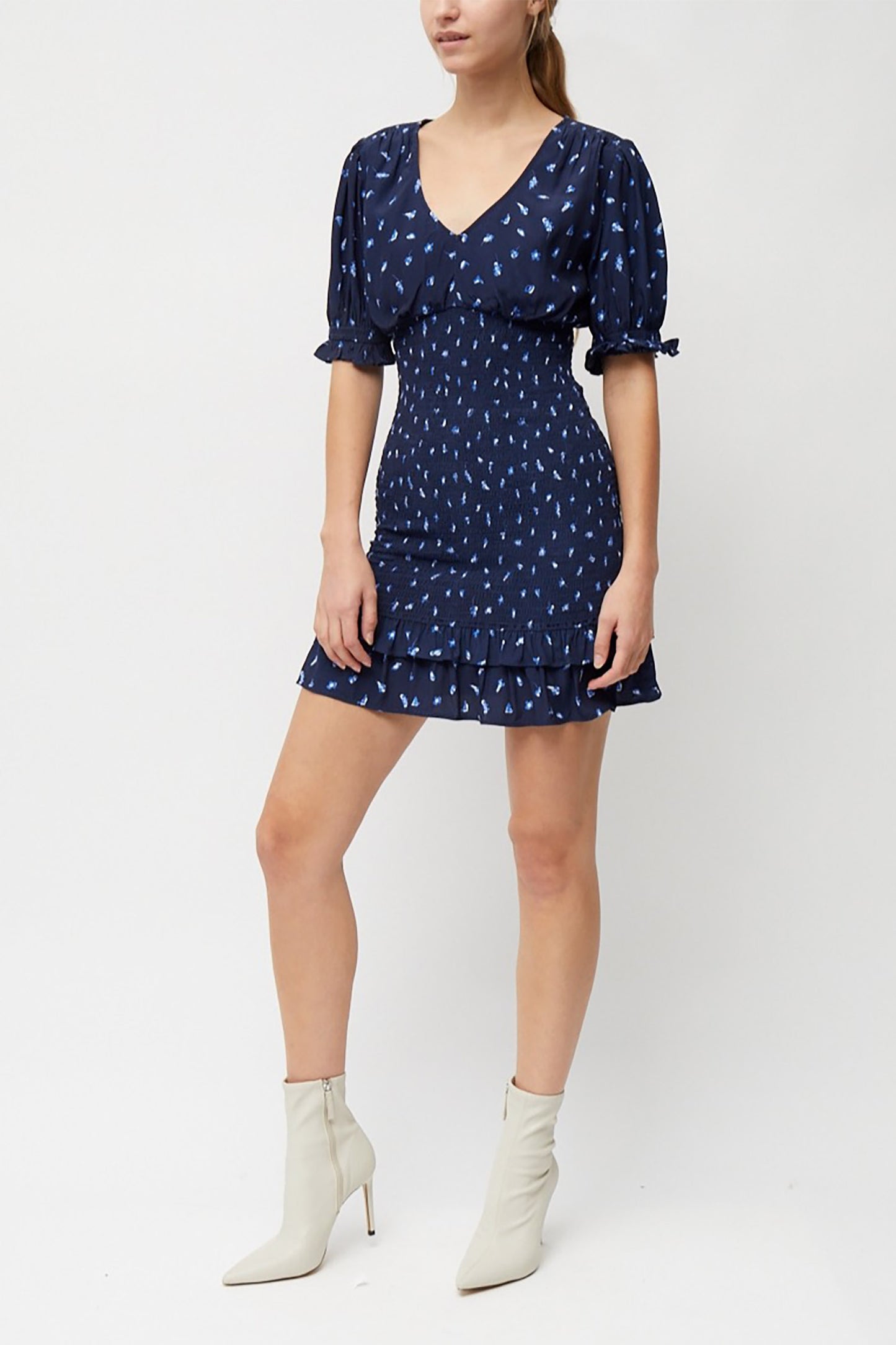 Bhelle Collette Smock Dress - French Connection