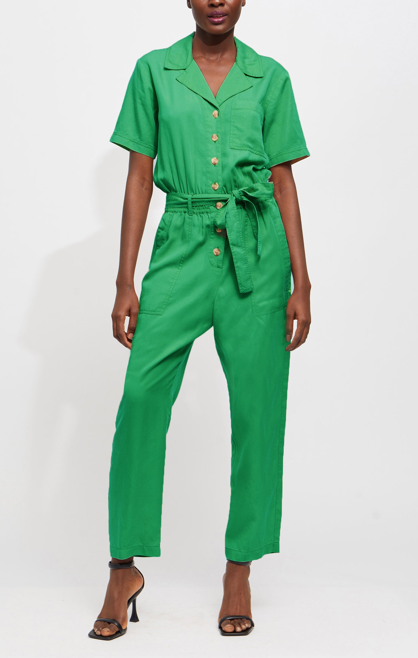 Elkie Twill Boiler Suit - French Connection